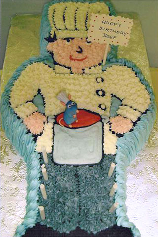 Chef cake